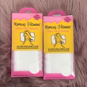 Set of 2 Morning Glamour Satin Standard Pillowcase